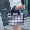 Bolso de Mano de Gran Capacidad Estilo Coreano para Mujer, Bolso para Mamá con Recubrimiento Impermeable, Bolso de Moda para Mujer