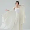Ropa de Práctica de Danza Clásica Estilo Chino Unisex con Elementos Han, Nuevo Cárdigan para Mujer, Holgado y Fluido, Etéreo para Actuaciones Diarias