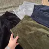 Cintura Elástica Cintura Alta Color Sólido Simple Versátil Pantalones Cortos Mujer Otoño 2026 Bolsillos Pantalones Casuales Estilo Coreano