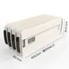 Divisórias de Armário com Gaveta para Organização Retrátil de Plástico Camada Artefato Combinação Livre Divisória Vertical de Guarda-roupa