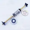 Accesorios modificados para ATV de cuatro ruedas hecho en casa, transmisión por cadena, eje trasero grueso de 930 mm con brida, cilindro de aluminio, juego completo