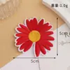 Nuevo Parche Adhesivo Termofusible de Margarita Parche para Decoración de Ropa, Zapatos, Sombreros y Bolsos Parche de Tela Bordado de Flor Linda