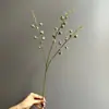 Ramas de eucalipto artificial más vendidas transfronterizas, decoración suave para sala de estar, decoración de bodas y habitaciones de novia, arreglo floral estilo chino