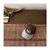 Gorra de Béisbol de Color Contrastante Estilo Coreano 2025 Nueva para Niños Letras Bordadas de Color Retro Gorras para Niños y Niñas Sombrilla para Bebé