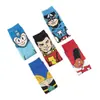 Calcetines de Moda para Deportes al Aire Libre, Calcetines Creativos de Media Pantorrilla Europeos y Americanos, Fabricante de Algodón, Calcetines de Dibujos Animados Transfronterizos, Calcetines de Algodón Personalizados para Skateboard, Absorbentes de Sudor