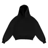 Sudaderas, sudaderas con capucha casuales simples de moda para parejas, de fabricación europea y americana, pantalones de chándal de color liso de corte holgado al por mayor