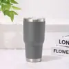 Taza de Coche Simple Americana Europea de Acero Inoxidable 304 Aislada para Conservar el Frío Termo Portátil Taza de Cerveza para Coche 30 oz Taza de Hielo Venta al por Mayor