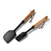 Rui Ming Cozinha Silicone Grau Alimentício Cabo de Madeira Pincel de Óleo Resistente a Altas Temperaturas Pincel para Churrasco Panqueca Ferramenta Doméstica para Assar Raspador