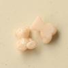 Ins Corea mismo estilo textura de arena movediza color sólido brillo oso diy resina aretes accesorios para el cabello material para carcasa de teléfono móvil al por mayor
