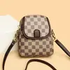 Nueva Bolsa de Teléfono Simple de Hombro Cruzado de Gran Capacidad, Tendencia, Multibolsillo, Temperamento Elegante, Bolso Pequeño, Dropshipping