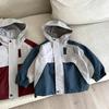 Chaqueta de Primavera y Otoño para Niños 2025 Nueva Chaqueta Estilo Otoño para Niños Pequeños, Atuendo de Otoño para Niños, Elegante y Genial