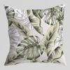 Funda de Almohada de Planta y Flor Estilo Francés Americano Verde Geométrico Lujo Ligero Hogar Almohada Sofá Oficina Dormitorio Respaldo
