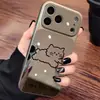 Diseño Sencillo de Perro Adecuado para Funda de Teléfono iPhone 17 16/14Pro Apple 13Pro Superficie de Espejo 15Promax17A Anti-Rayaduras