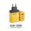Cargador Múltiple Acc 5V2A12W Adaptador de Corriente Qc3.0 Carga Rápida 45W Cargador de Teléfono Móvil Compatible con Apple