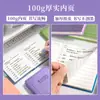 Planificador Diario Cuaderno de Bolsillo Cuadrado Portátil Cuaderno de Registro de Autodisciplina Mini Cuaderno Portátil Pequeño Bloc de Notas
