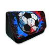 Estuche para Lápices Plegable DIY Estudiante Pelota Pelota Estudiante de Primaria Caja de Papelería Infantil Impresa Bolsa para Lápices Bolsa de Almacenamiento
