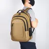 Mochila masculina, transfronteiriça, de alta qualidade, executiva, leve, adequada para estudantes universitários, viagens, uso casual, bolsa para laptop