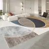 Tapete de Chão para Sofá Lavável de Alta Qualidade na Cor Creme, Tapete Antiderrapante para Janela de Canto, Carpete de Quarto ao Lado da Cama, Tapete de Mesa de Centro Leve e Luxuoso, Carpete de Sala de Estar