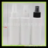 Botella rociadora pequeña cosmética 100ml azul niebla fina rellenables botella rociadora de gel antibacterial 100ml hombro plano botella de rocío puro