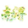 Ímãs de geladeira com fonte metálica, ímãs de geladeira temáticos de cidade, produtos culturais e criativos, ímãs de geladeira de Xuzhou, lembrancinhas de viagem no atacado