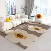 Alfombra Pequeña Fresca Simple Completa Tienda Sala de Estar Manta Manta Mesa de Café Hogar de Alta Calidad No Lavable Área Grande Manta Mesita de Noche Esterilla