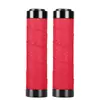 Puños para Manillar de Bicicleta para Bicicletas de Montaña y Bicicletas de Carretera, PU Resistentes al Desgaste, Absorbentes de Sudor, Antideslizantes, Puños de Manillar de Ciclismo con Bloqueo Doble, Accesorios de Equipo