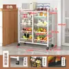 Nuevo Modelo Carrito para el Hogar Estante de Almacenamiento de Verduras Estante de Cocina de Pie Organizador de Verduras de Múltiples Niveles Venta al por Mayor