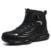 Zapatos de Seguridad para Trabajo de Hombre, Estilo Nuevo Transfronterizo, Botón Giratorio, Sin Cordones, Anti-Golpes y Anti-Perforaciones, Ligeros, Resistentes al Desgaste, Protección Laboral