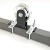 Polea con Rodamiento Fijo de Tubo Cuadrado Modificada DIY Remo de Tirón Hacia Atrás Jalón Hacia Abajo Curl de Bíceps Accesorios de Fitness