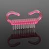 Herramientas de limpieza para manicura, cepillo pequeño de cuerno, cepillo para polvo, cepillo multifuncional de cuerno, cepillo para uñas, cepillo para polvo de uñas.