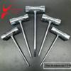 Chave de Soquete em T Niuli 17-19mm Galvanizada Ferramenta de Ferramentas para Velas de Cortador de Grama de Jardim