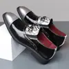 Sapatos Masculinos de Couro 2026 Verão Juventude Casual Estilo Britânico Formal de Negócios Sapatos de Couro Casamento Comércio Exterior Atacado 660309