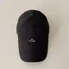 Novo Boné de Baseball Bordado com Letras Versátil para Homens e Mulheres Casual Aba Macia Chapéu Bico de Pato Chapéu de Sol Fashion Tendência
