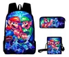 Nueva Mochila Escolar de Dibujos Animados de Mario de Amazon Mochila para Estudiantes de Primaria y Secundaria Mochila Super Mario Juego de Tres Piezas en Stock