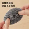Zhenlaishi Bola Limpiadora Acero Inoxidable Suministros de Cocina Bola de Alambre Grueso Metálico Venta al por Mayor Bola Limpiadora de Platos y Ollas