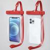 Bolsa Impermeable Popular Transfronteriza Panorámica para Teléfono Móvil con Pantalla Táctil y Modelo Transparente de Ventana Grande
