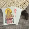 Edición de los 12 Zodiacos del Dios de la Luna Sosteniendo el Hilo Rojo, Zhao Gongming Montando un Tigre y el Emperador de la Sabiduría Pegatinas para Teléfono Hechas a Mano para Atraer Riqueza