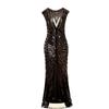 Vestido longo e fino com lantejoulas e bainha rabo de peixe da Amazon, festa noturna, reunião anual, banquete de alta qualidade, vestido de coquetel