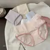 Algodón Puro Antibacteriano Entrepierna Extendida Ropa Interior de Algodón Puro para Niñas Cintura Media Dulce Sin Costuras Algodón Antibacteriano 7A Calzones para Niñas