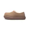 Zapatos Birkenstock de Felpa con Suela Gruesa para Mujer 2026 Nuevo Llegado de Invierno Zapatos sin Cordones para Mujer Botas de Nieve de Caña Baja Zapatos Grandes de Algodón Botas de Nieve