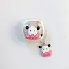 Adecuado para Estuche Suave de Dibujos Animados para Auriculares Beisi Baseus WM02 Set Bluetooth Inalámbrico wm01/w04 Colgante de Muñeca