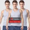 Colete masculino regata justo jovem slim fit esportes fitness respirável transversal slim fit solto coreano cabelo