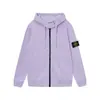 Comércio Exterior Transfronteiriço Pedra Pedra Ilha Quatro Vias Estilo Clássico Cardigan Moletom Blusa de Frio Jaqueta com Zíper de Manga Longa para Homens e Mulheres