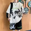 Conjunto de Camiseta de Manga Corta para Hombre Verano 2026 Nuevo Estilo Seda Helada Casual Moderno Deportivo Conjunto de Ropa para Hombre con un Look Elegante