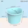 Balde de banho para bebê grande Balde de banho infantil balde de banho para bebê pode sentar balde de natação doméstico banheira infantil espessa
