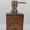 Dispensador de jabón líquido para manos de resina estilo europeo de gran venta para baño, botella de loción de resina, botella de jabón líquido, botella con bomba y botella de recarga de champú