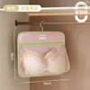 Bolsa de almacenamiento colgante para ropa interior, bolsa colgante mágica para guardar calcetines, organizador de calcetines de pared para armario de dormitorio estudiantil