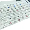 Pulseira Trevo de Quatro Folhas Versão Alta 13mm Transfronteiriça Leve Luxo Simples Natural Madrepérola Laser Versátil Pulseira Atacado