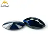 Ojo de caballo con forma de cristal afilado colección cristal afilado piedra desnuda gema joyería artificial accesorios piedra principal fabricantes DIY en stock venta al por mayor