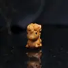 Ornamento de Mão de Pônei Desenho Animado Esculpido em Madeira de Cipreste, Pingente de Escultura em Madeira, Item Artesanal Colecionável, Peça de Exibição em Madeira Maciça Venda por Atacado